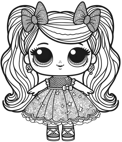 Lol Doll Coloring Shee