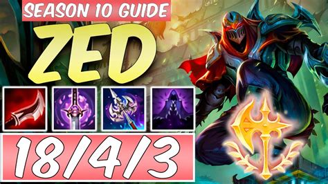 Lol zed guide