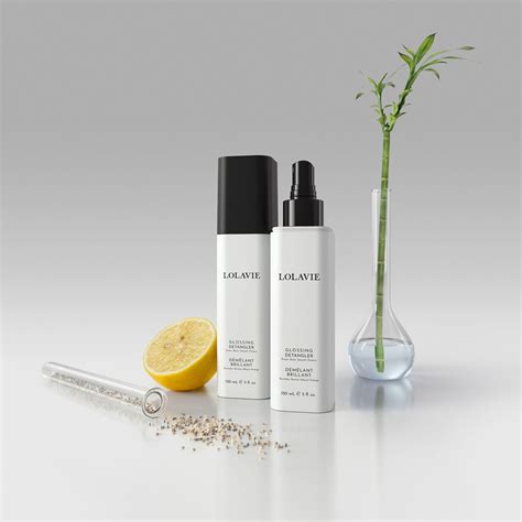 Lolavie hair products. LolaVie’s debut product is a spray that claims to detangle locks, increase shine and protect hair from damage. Priced at $25, it comes in a sleek white bottle and contains exfoliating botanicals. 
