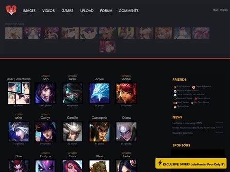 Browse one through one of our many hentai albums featuring your favorite League of Legends champions. You can use the quick select icons above to quickly find your champions sexy album. Join our community to join photo discussions or roleplay. If you see an image missing, please use the upload button in your user settings and our moderators ... 