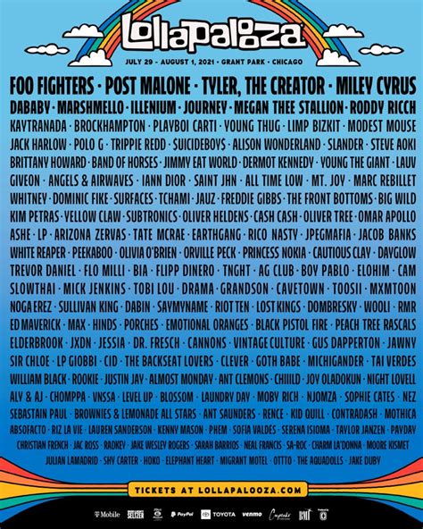 Lollapalooza Berlin 2023 line-up, tickets and dates. Find out who is playing live at Lollapalooza Berlin 2023 in Berlin in Sep 2023. Check out the lineup, dates, and tickets for Lollapalooza Berlin 2023 in Berlin. Track your favorite artists on Songkick and never miss another concert. Live streams; Berlin concerts. Berlin concerts Berlin …. 