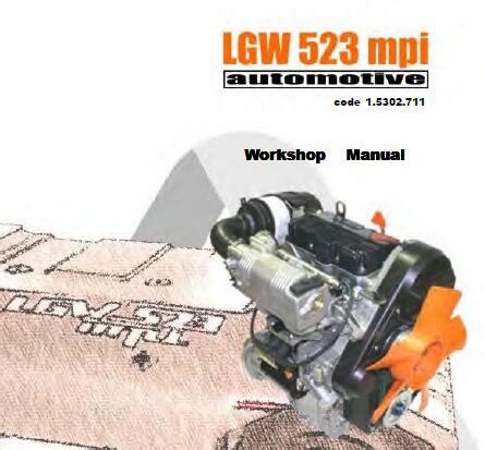 Lombardini lgw 523 mpi automobil motor werkstatt service reparaturanleitung. - Schema elettrico cablaggio toyota altezza cambio manuale.