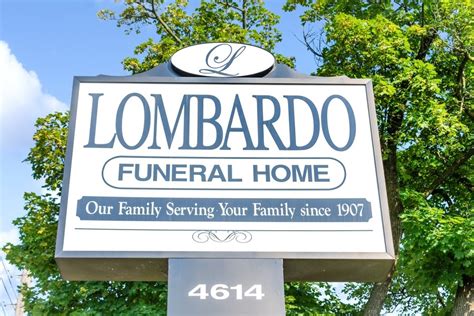 Lombardo funeral home snyder. According to the funeral home, the following services have been scheduled: Visitation, on March 4, 2023 at 12:00 p.m., ending at 2:00 p.m., at Lombardo Funeral Home (Snyder Chapel), 4614 Main ... 