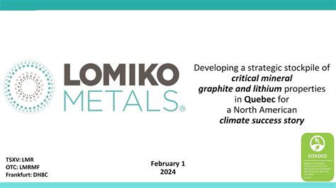 Lomiko Metals Inc. (LMRMF) Latest Stock News & Headlines