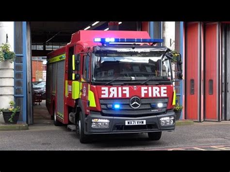 London Fire Brigade A306 Islington Fire Rescue Unit Turnout