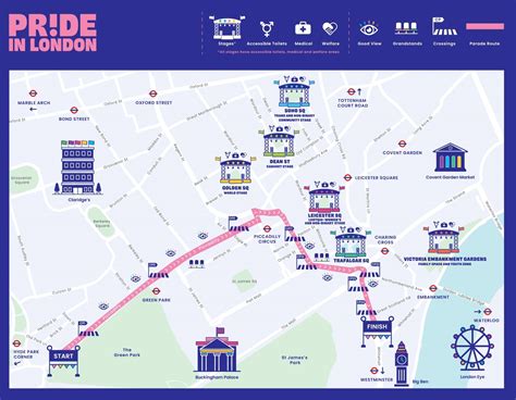 London Pride 2024 Timings