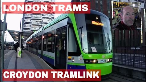 London Tramlink in Croydon - YouTube