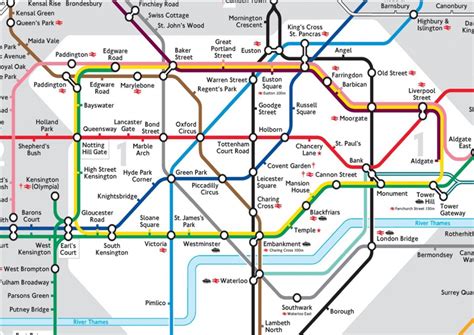 London Tube Map Printable