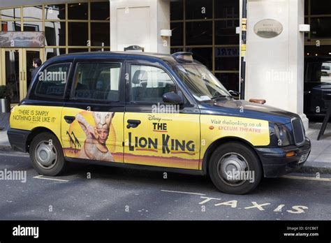 London black cab advert