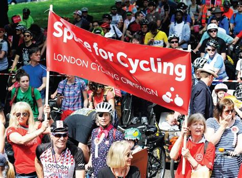 London cycling campaign. Let's change the world! 