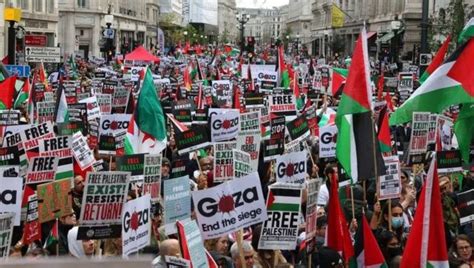 London police make arrests as pro-Palestinian supporters stage events across Britain
