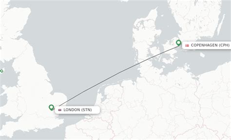  London to Copenhagen by train. It takes an average of 18h 50m to travel from London to Copenhagen by train, over a distance of around 592 miles (953 km). There are normally 9 trains per day traveling from London to Copenhagen and tickets for this journey start from $152.95 when you book in advance. First train. 06:16. .