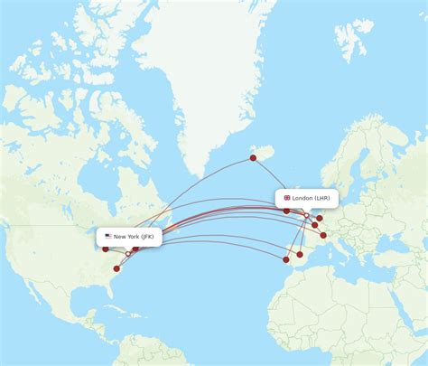 London to nyc flights. The cheapest return flight ticket from New York John F Kennedy Airport to London found by KAYAK users in the last 72 hours was for $301 on Norse Atlantic UK, followed by British Airways ($417). One-way flight deals have also been found from as low as $127 on Norse Atlantic UK and from $211 on Icelandair. 