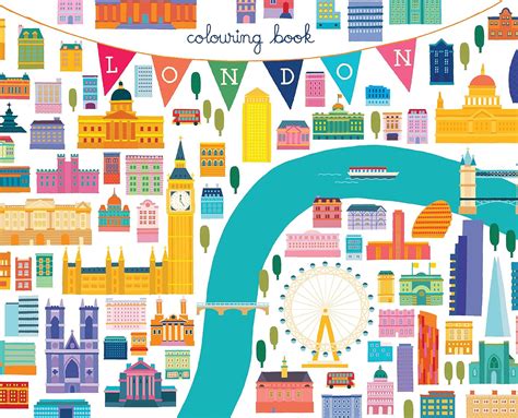 Read London Colouring Book By Min Heo