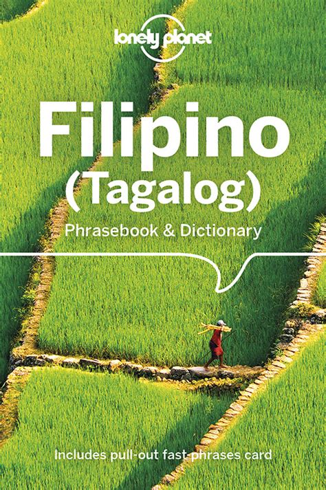 Full Download Lonely Planet Filipino Tagalog Phrasebook  Dictionary By Lonely Planet