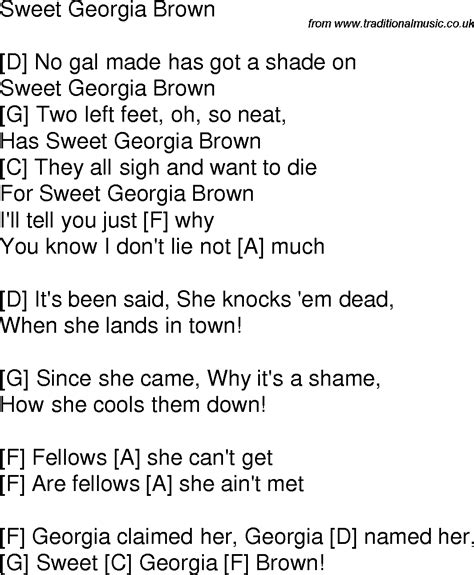 Lonesome georgia brown lyrics