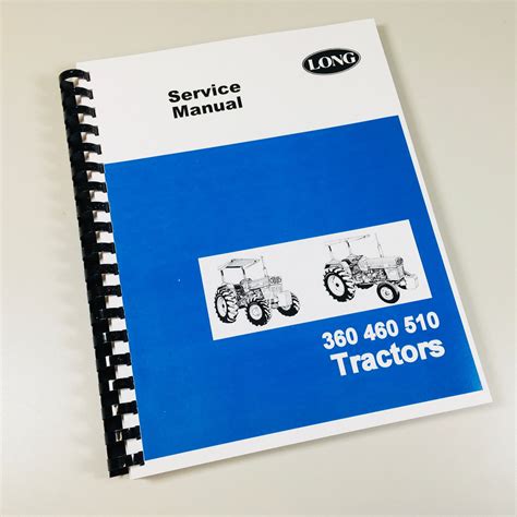 Long 360 460 510 series tractor workshop service repair manual 1. - Manuale di servizio pye f494 radio.