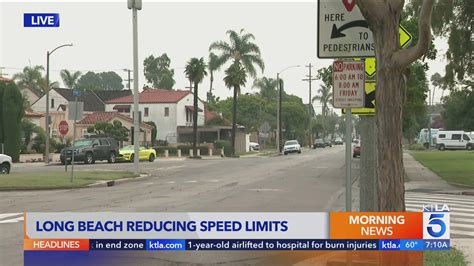 Long Beach begins rolling out lower speed limits