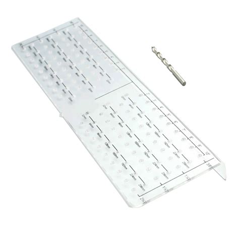 Long Cabinet Hardware Installation Template