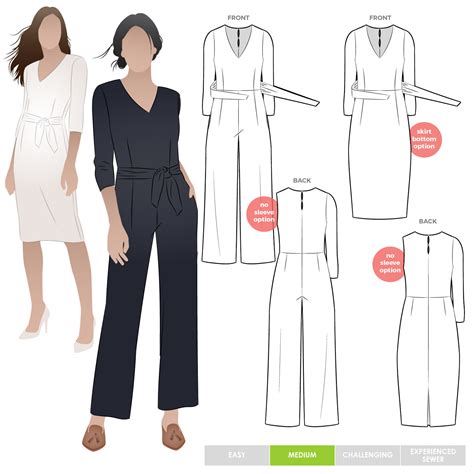 Long Jumpsuit Sewing Pattern And Tutorial English ubicaciondepersonas