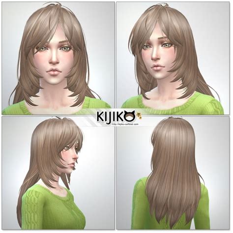 Long Layered Hair Kijiko