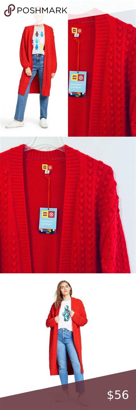 Long Red Cardigan Sweaters : Target