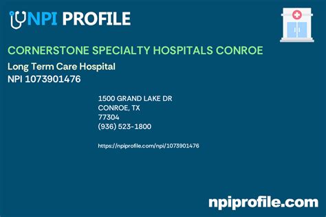 Long Term Care Hospital in Beaver, PA - NPI Profile