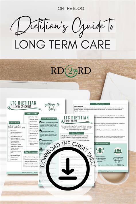 Long Term Dietitian Consultant Guide RD2RD