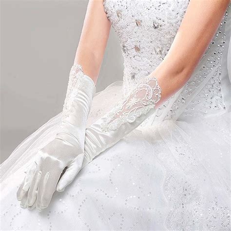 Long Wedding Gloves - Etsy