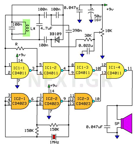 Long range manual metal detector circuit diagrams. - Le double dragon chinois, jaune ou rouge?.