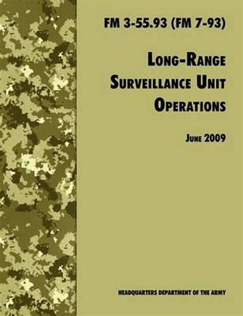 Long range surveillance unit operations fm 3 55 93 u s army field manuals. - Bourgeois parisien de 1640 peint par lui même.