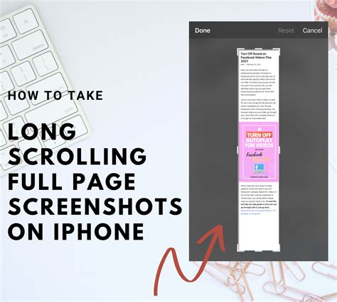 To capture a scrolling screenshot using the PicPick capture