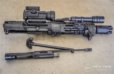 If you want to learn more about AR-15s, check out this article on the Best AR-15 Piston Uppers and Conversion Kits. Related topics: AR-10 , AR-15 , Beginner's Guide ; shop products mentioned. Brownells AR-15 .458 SOCOM Barrel $320. Deals of the Day: Hand-Picked Ammo & Firearm Discounts. ... especially long stroke piston systems.. 