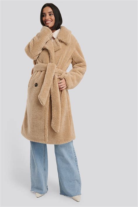 Long teddy Coat with 40% discount! ONLY®