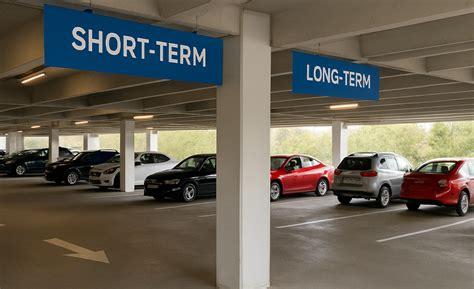 Long term car park.  For short-term parking, retrieve your ticket from th...