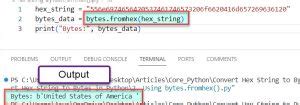 Long to bytes python. fromhex(flag) # Converting Bytes to decimal so we can d...