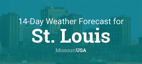 Long-Range Weather Forecast for Saint Louis, MO