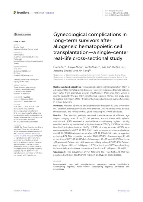 Long-term complications after hematopoietic cell transplantation