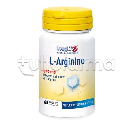 LongLife Larginine Integratore 60 Tavolette eFarma