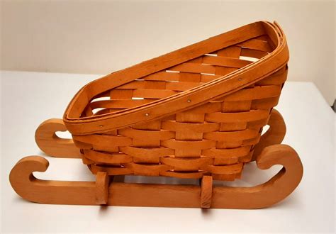 Longaberger sleigh basket. Things To Know About Longaberger sleigh basket. 