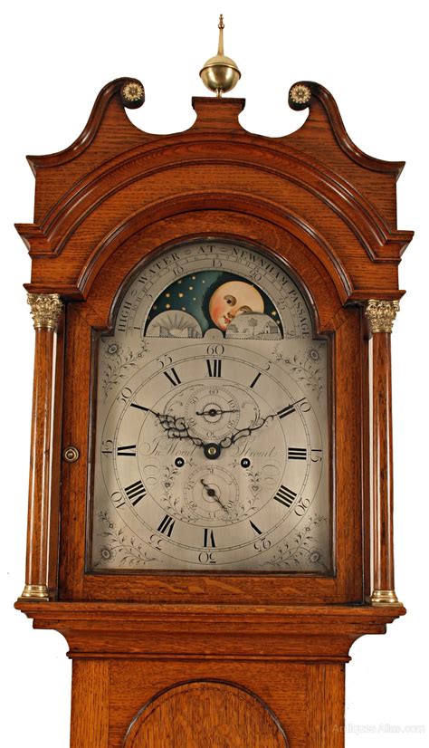 Longcase Clocks - Oak Furniture - Hines of Oxford