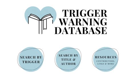 Longest trigger warning book.  To find a book's page in our database, simply search ...