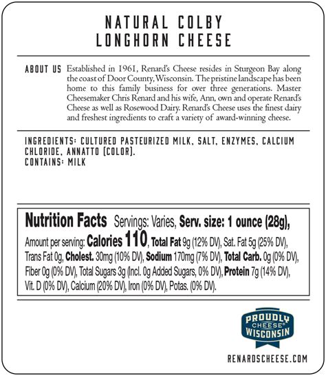 Longhorn nutritional values. For each vegetable, you can see the nutrition profile per 100g unless otherwise stated. This includes the carbohydrate, fat, and protein content and the most significant vitamins and minerals. Types of Vegetables. Artichoke. Arugula. Asparagus. Bell Peppers. Beet Greens. Beets. 