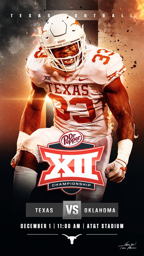 Longhorns big 12 championship. The Big 12 Championship game is scheduled for Dec. 3 in Arlington at AT&T Stadium. The No. 1 and No. 2 teams in the Big 12 regular season standings will face … 