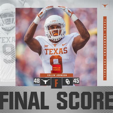 Longhorns final score. The Texas Longhorns and the Houston Cougars will face off in a Big 12 battle at 8:00 p.m. ET on Saturday at TDECU Stadium. ... adding 12 points to the final score. All those points came courtesy ... 