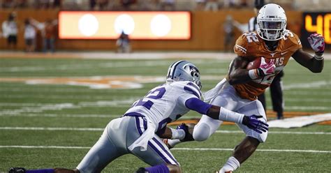 AUSTIN, Texas — For the first time in the series between the Texas Longhorns and the Kansas Jayhawks, both teams are ranked as the No. 3 Longhorns host the No. 24 Jayhawks at Darrell K Royal ...