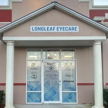 Longleaf eye care. Hours : Monday-Friday : 9pm-5pm. 1.727.264.7363. Longleaf Eyecare 