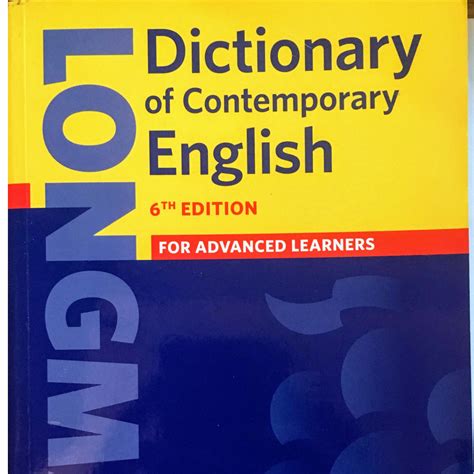 Longman Dictionary of Contemporary English