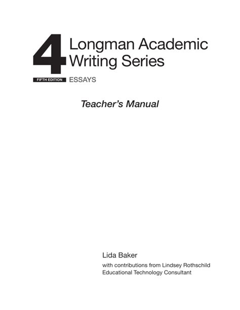 Longman academic series 4 teacher manual. - Micro battery cross reference and replacement guide.