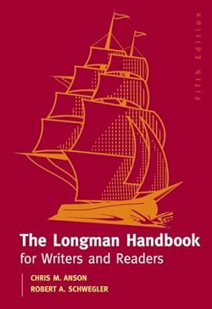 Longman handbook for writers and readers the 5th edition. - 2003 2004 subaru forester service repair manual.